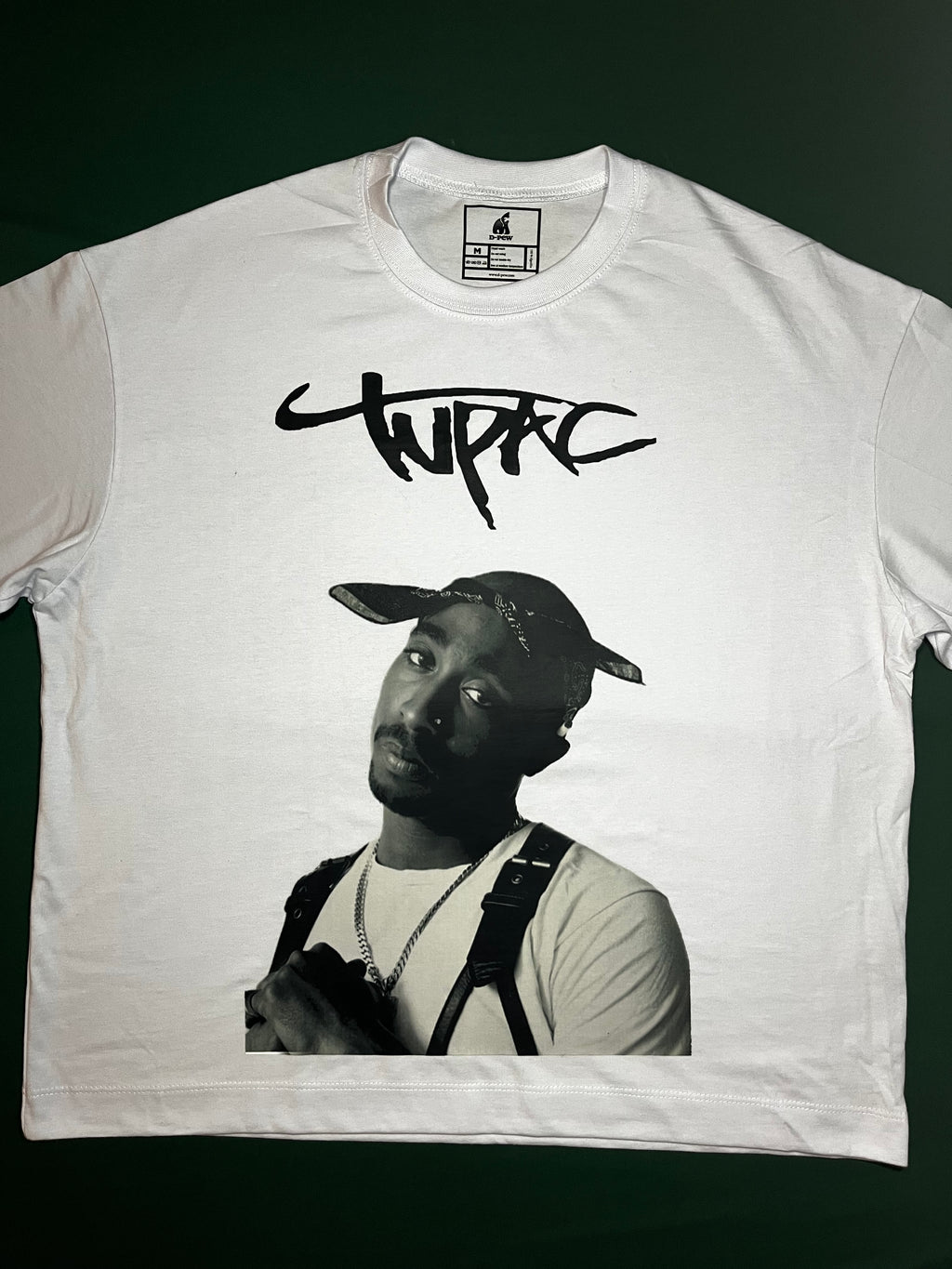 Boxy Fit Tee – Core Edition | D-PEW x Tupac Influence