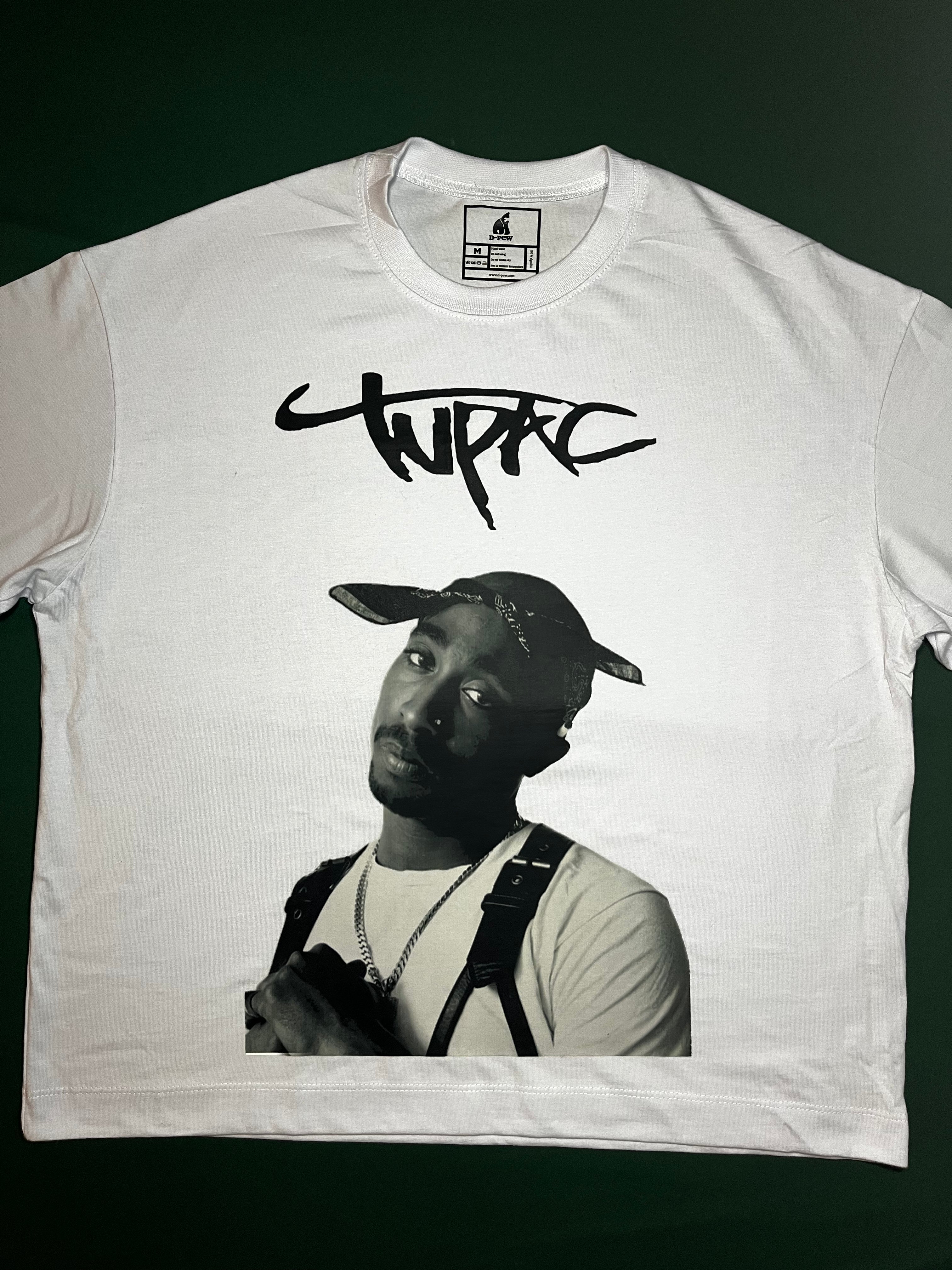 Boxy Fit Tee – Core Edition | D-PEW x Tupac Influence