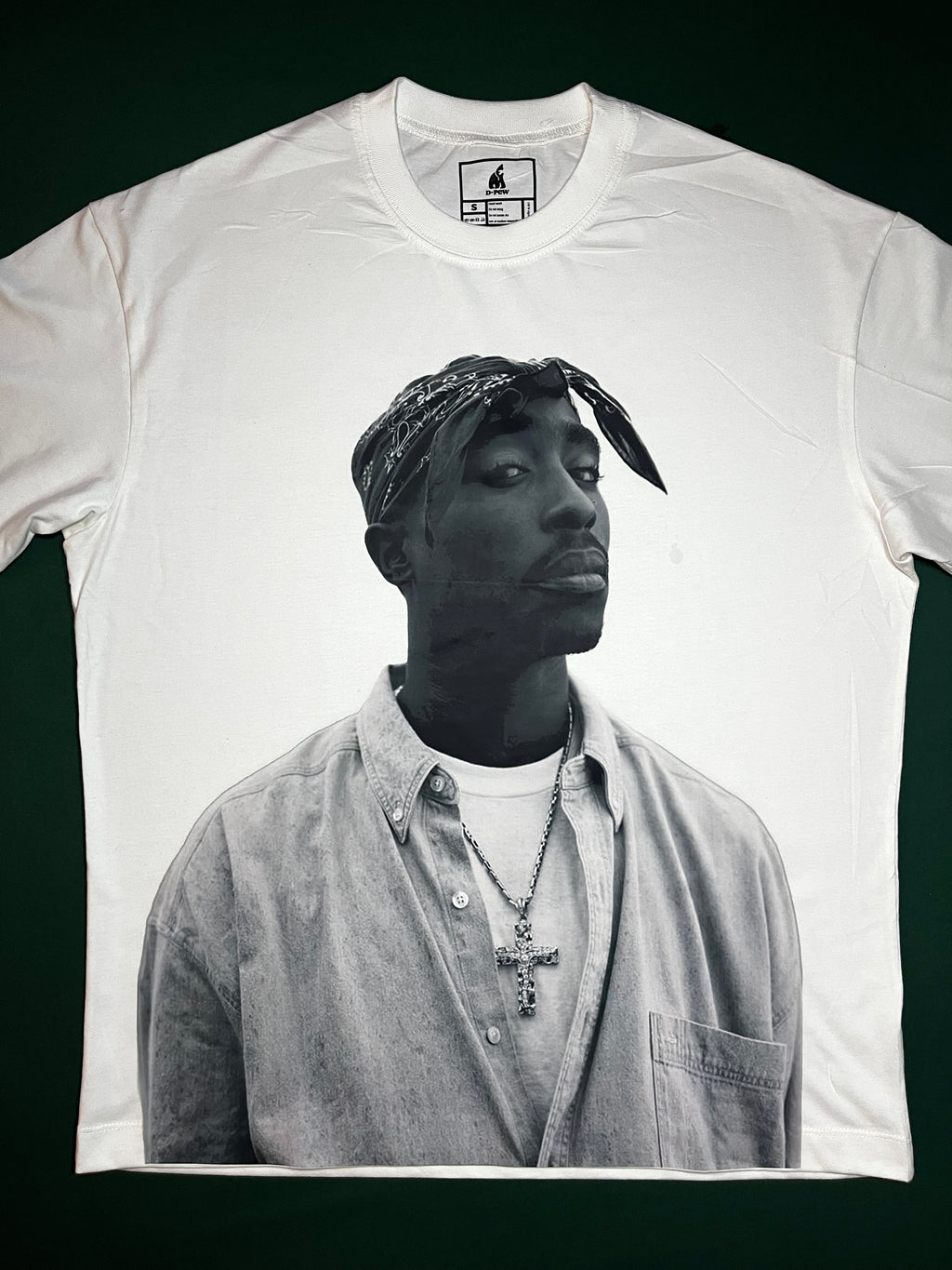 Boxy Fit Tee – Raw Street | D-PEW Tupac Tribute