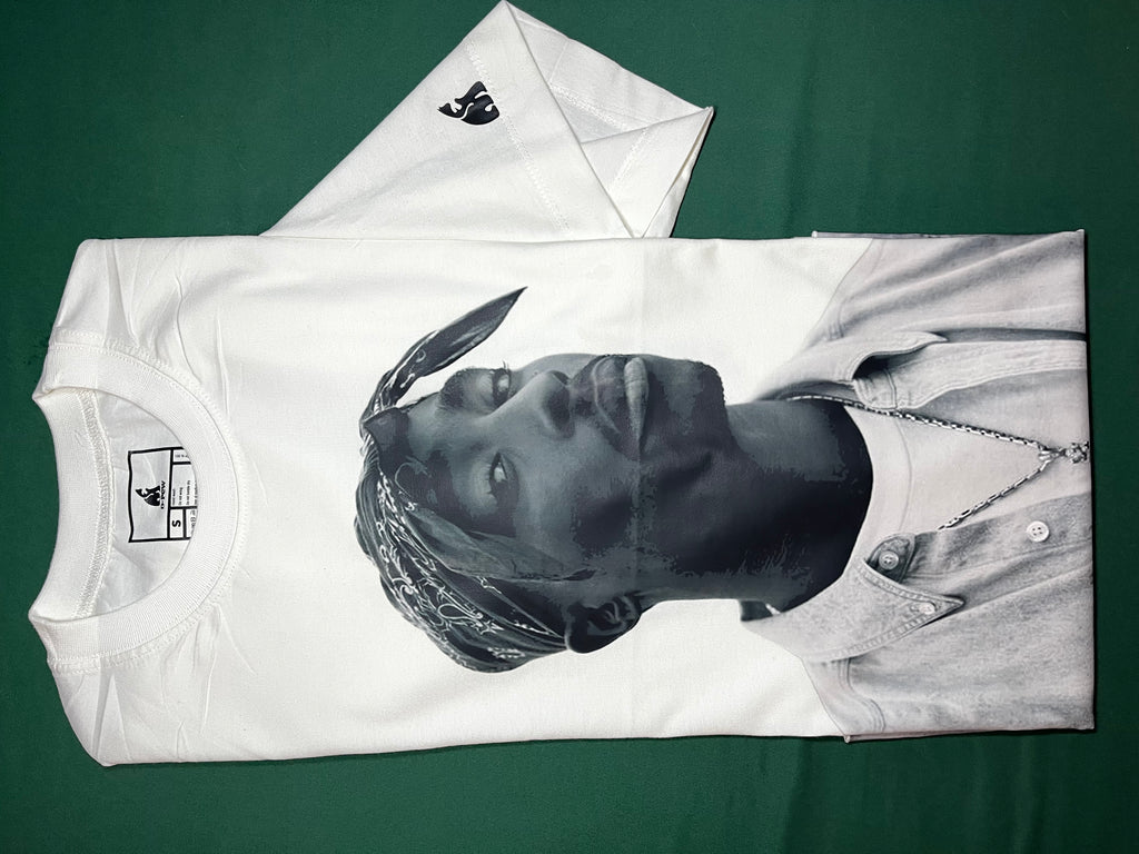 Boxy Fit Tee – Raw Street | D-PEW Tupac Tribute