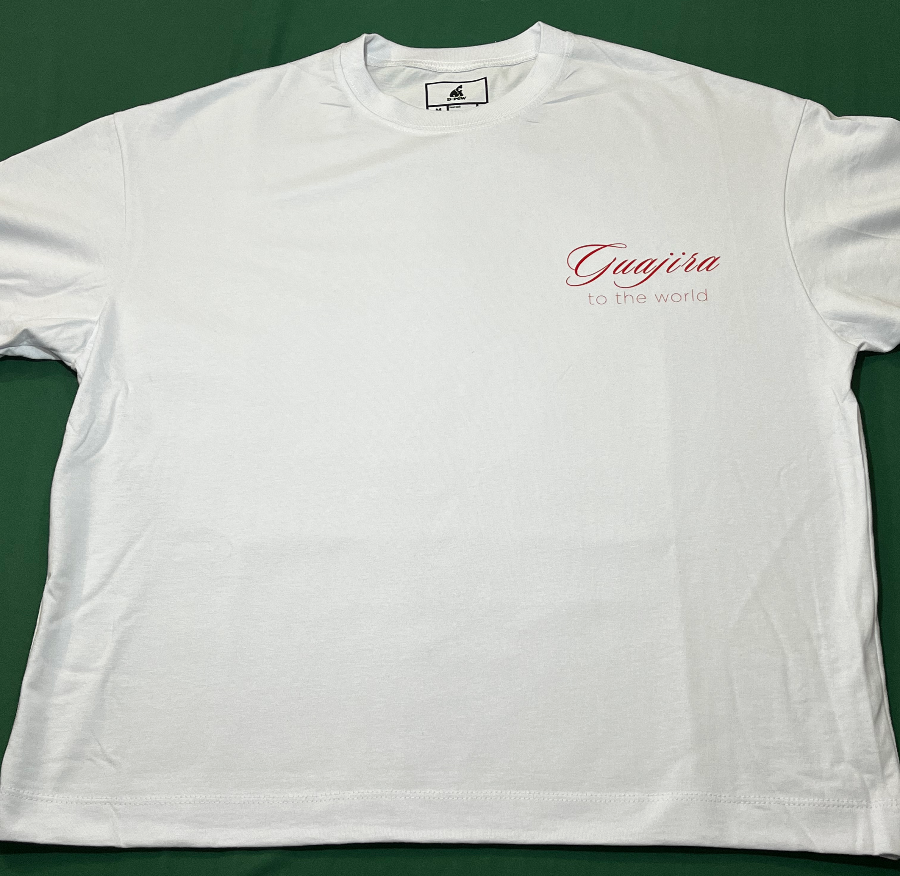 Colombian-born finesse.– Golden Vision Tee